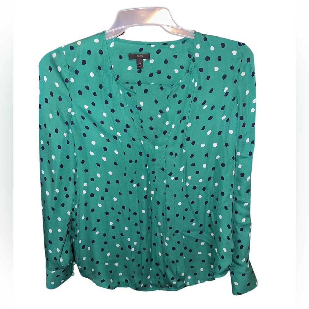 100% Silk J. Crew Blouse